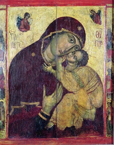 The Virgin Eleousa, from Nessebar, Bulgaria by Byzantine